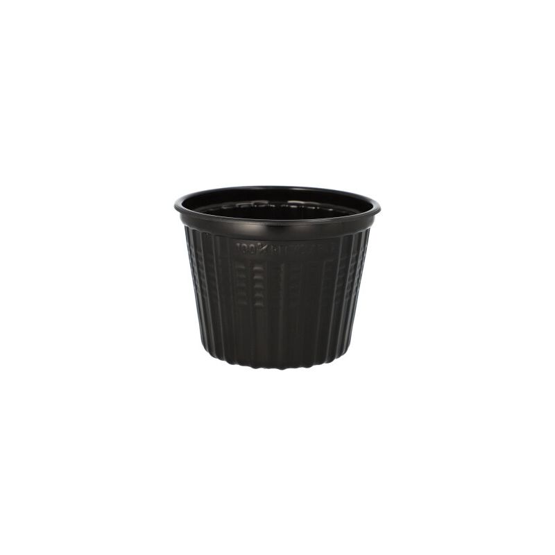 Snack- und Suppenbecher (Mehrweg), 500 ml Ø 11,5 cm · H 8,5 cm schwarz - Bild 1