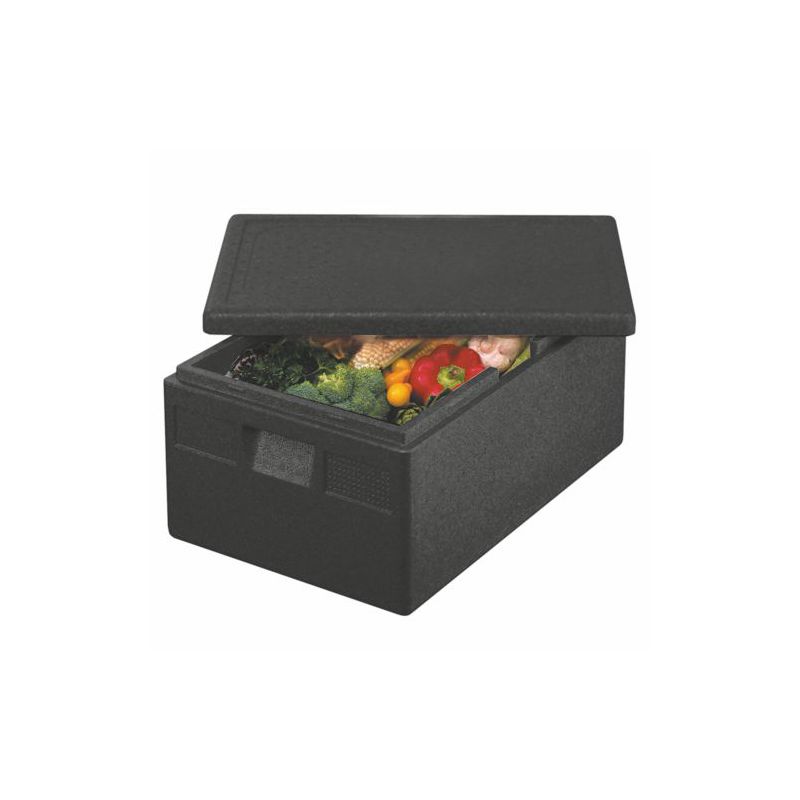 Thermobox, EPP 68,5 x 48,5 x 36 cm schwarz "Euro-Norm" - Bild 1