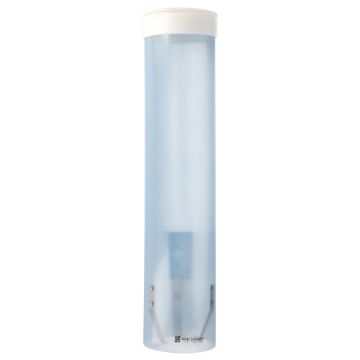 Cup dispenser, PS Ø 8,5 cm · 42 cm transparent