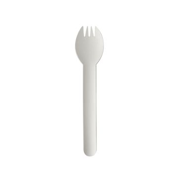 Sporks, papper "pure" 16 cm vit