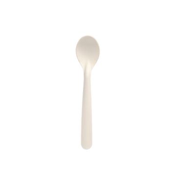 Kaffesked, papper "pure" 14,5 cm vit