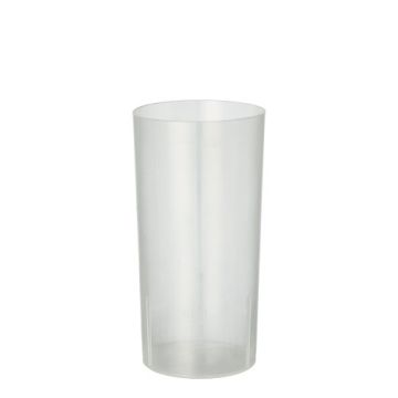 Longdrink glas, PP 0,2 l Ø 5,5 cm · 10,9 cm transparent okrossbar