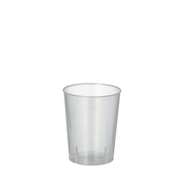 återanvändbara Glas för Snaps PP 4 cl Ø 4,3 cm · 5,2 cm "reuse"