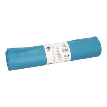 Soppåse, LDPE 120 l 110 cm x 70 cm blå