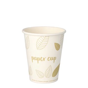 Bägare, papper "pure" 0,2 l Ø 8 cm · 9,2 cm "ZERO"