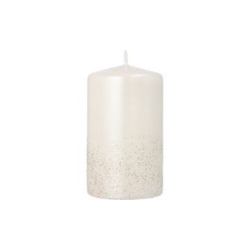 Blockljus "Safe Candle" Ø 60 mm · 100 mm pärlemo "Fia" singel förpackad