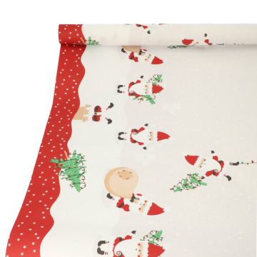 Duk, papper 6 m x 1,2 m "Lutins de Noel"