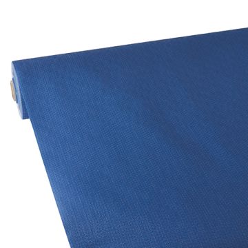 Bordsduk, tygliknande, nonwoven "soft selection plus" 25 m x 1,18 m mörkblå