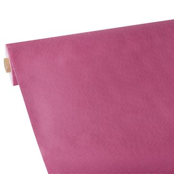 Bordsduk, tygliknande, nonwoven "soft selection plus" 25 m x 1,18 m fuchsia