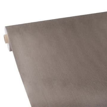 Bordsduk, tygliknande, nonwoven "soft selection plus" 25 m x 1,18 m grå