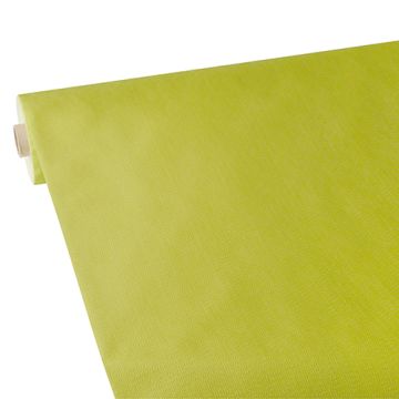 Bordsduk, tygliknande, nonwoven "soft selection plus" 25 m x 1,18 m limegrön