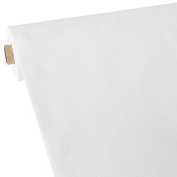 Bordsduk, tygliknande, nonwoven "soft selection plus" 40 m x 1,18 m vit