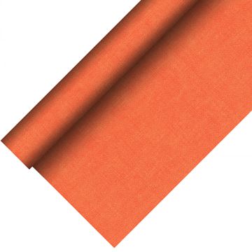 Bordsduk, tygliknande, PV-Tissue mix "ROYAL Collection Plus" 20 m x 1,18 m nektarin